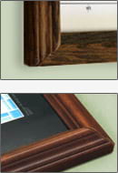 Executive Framed Wall Maps Example