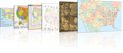 Still Looking? View 30,000 USA Wall Maps