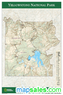 Yellowstone National Park Map