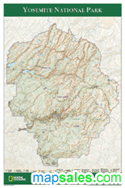 Yosemite National Park Map