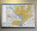Magnetic Wooden Wall Maps Thumbnail 3