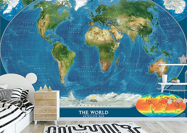 Mural Wall Maps Example