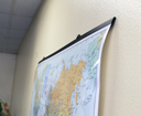 Plastic Rail Wall Maps Thumbnail 1