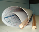 Wooden Rails Wall Maps Thumbnail 2