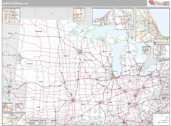 US North Central 2 Regional Maps