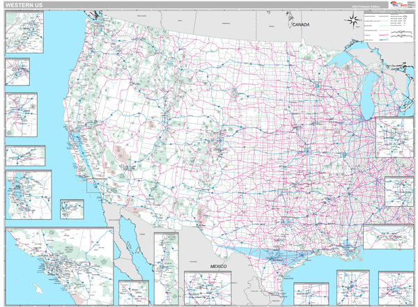 us west regional maps marketmaps