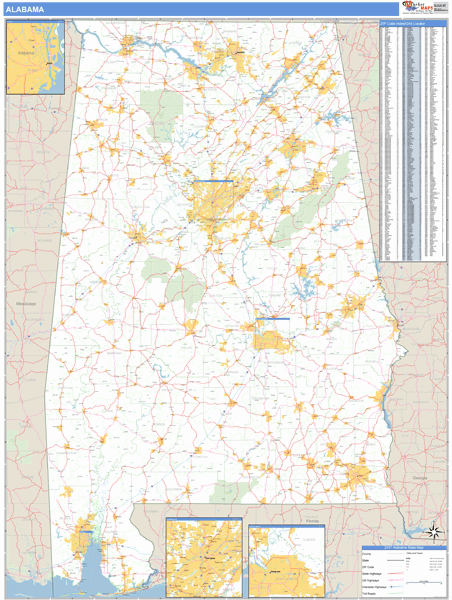 Zip Code Map Of Alabama Map Alc7hf 