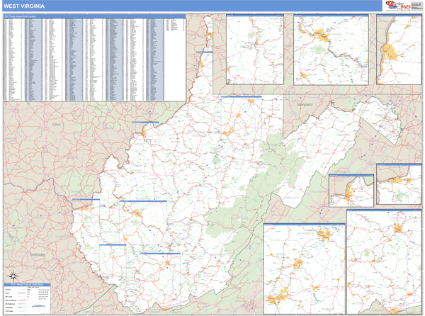 Virginia Zip Code Map