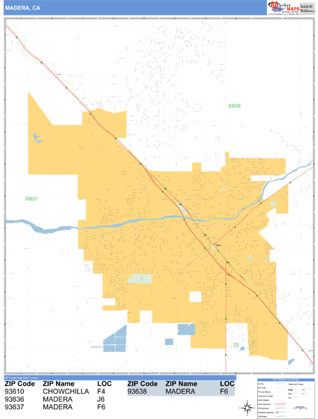 Madera Zip Code – Madera, CA ZIP Codes, Map and Demographics – MXQD