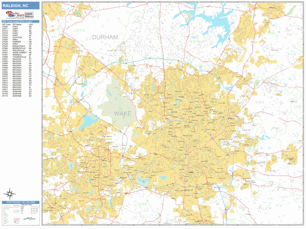 30 Raleigh North Carolina Zip Code Map - Online Map Around The World