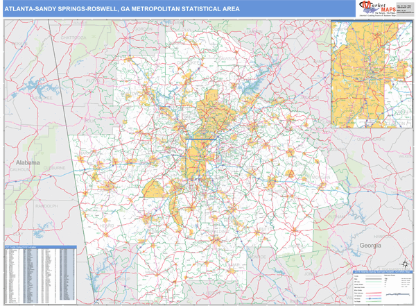 Atlanta Zip Code Map