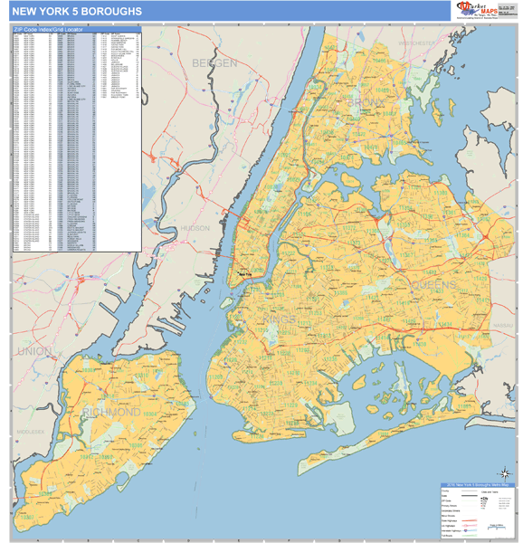 Zip Code New York Wallpaper.