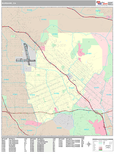 Burbank california zip code All Zip Codes in Burbank CA 2018 07 10