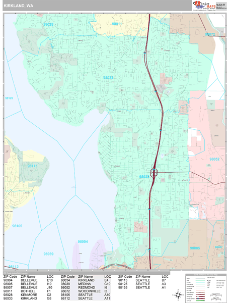 Kirkland Washington Wall Map (Premium Style) by MarketMAPS Kirkland Washington Wall Map (Premium Style) by MarketMAPS on Kirkland Wa Map id=90764