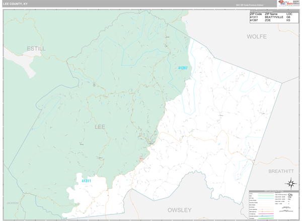 Lee County Zip Code Map - Maping Resources