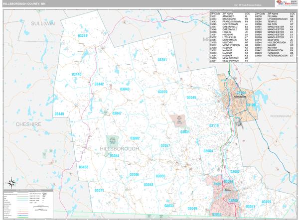 Hillsborough County Map By Zip Code