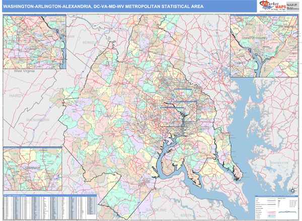 Washington Dc Zip Code Map