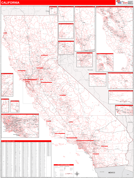 California Zip Code Map