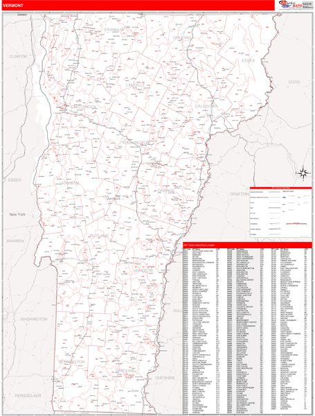 vermont-zip-code-wall-map-red-line-style-by-marketmaps