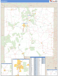 New Mexico Wall Map