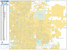 Denver Wall Map