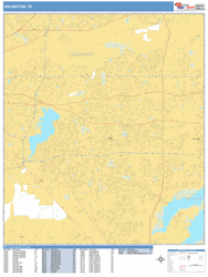 Arlington Wall Map