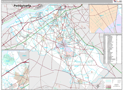 Gloucester, Nj Wall Map