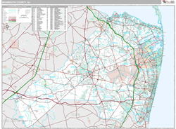 Monmouth, Nj Wall Map