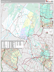 Passaic, Nj Wall Map