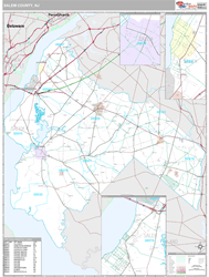 Salem, Nj Wall Map