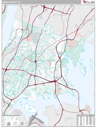 Bronx, Ny Wall Map