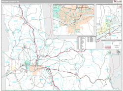 Broome, Ny Wall Map