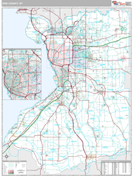 Erie, Ny Wall Map