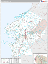 Jefferson, Ny Wall Map