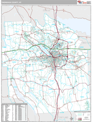 Onondaga, Ny Wall Map