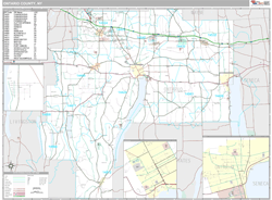 Ontario, Ny Wall Map