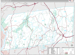 Putnam, Ny Wall Map