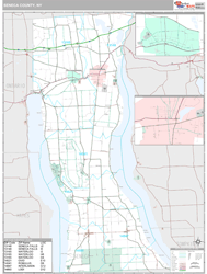 Seneca, Ny Wall Map