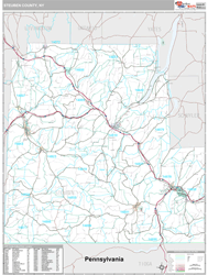 Steuben, Ny Wall Map