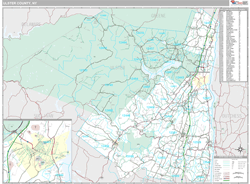 Ulster, Ny Wall Map