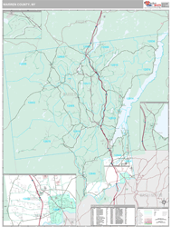 Warren, Ny Wall Map