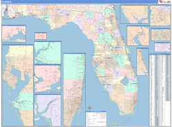 Florida Wall Map