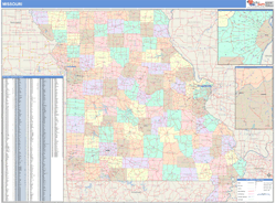 Missouri Wall Map