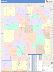 New Mexico Wall Map