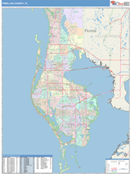 Free Pinellas County Zip Code Map - United States Map