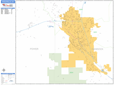 Pocatello Idaho Zip Code Map _ Idaho ZIP Codes List, Map, and ...