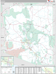 Arizona Wall Map