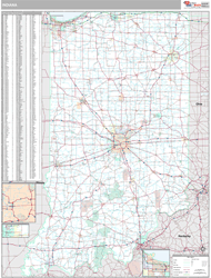 Illinois Wall Map