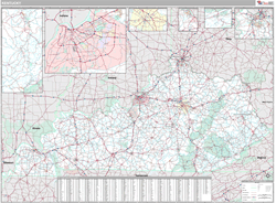 Kentucky Wall Map