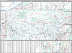 Pennsylvania Wall Map